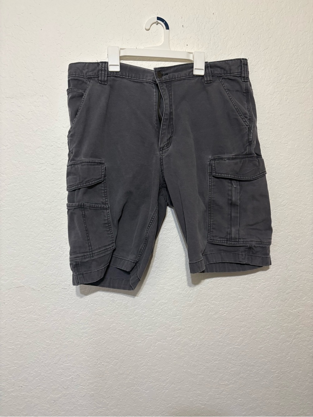 Carhartt Men's Charcoal Cargo Shorts